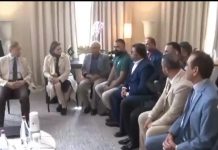 د اطلاعاتو نګران وفاقی وزیر مرتضیٰ سولنګی پاکستان كښې تعینات د مراکش سفیر سره ټیلیفوني تماس، د زلزلي په نتيجه كښې په شوي ځاني او مالي زيان د افسوس څرګندونه