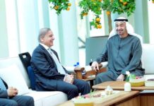 د آزاد كشمير وزيراعظم چوهدري انوار الحق په شانګله كښې په چينائي اهلكارو د ترهه ګرو د بريد غندنه وكړه
