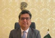 ڪينيڊا ۾ پاڪستاني هاءِ ڪمشنر جي منگوليا جي پرڏيهي وزير سان ملاقات ، گڏيل دلچسپي جي معاملن تي خيالن جي ڏي وٺ