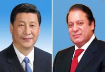 وزیراعظم محمد نواز شریف دی چین دے صدر ژی جن پنگ نال ملاقات اچ گالھ مہاڑ