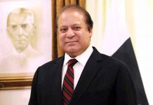 وزیراعظم محمد نواز شریف نال آزاد جموں تے کشمیر دے وزیراعظم راجہ فاروق حیدردی ملاقات